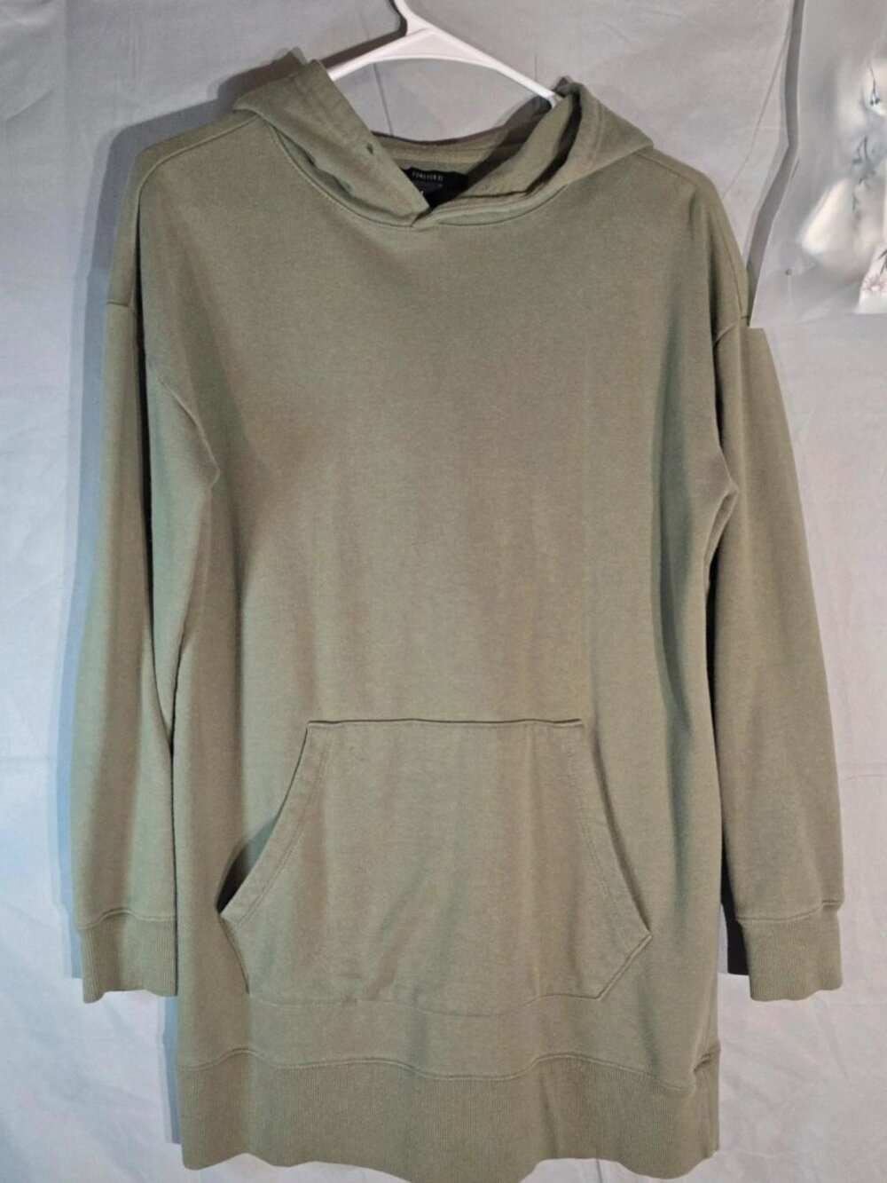 Size S Forever 21 Olive Green Oversized Pullover Hoodie – Kangaroo Pocket